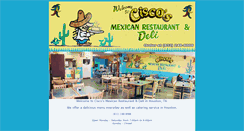 Desktop Screenshot of ciscosmexicanrestaurant.com